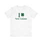 New Canaan Clover (Green) Unisex Jersey Short Sleeve Tee