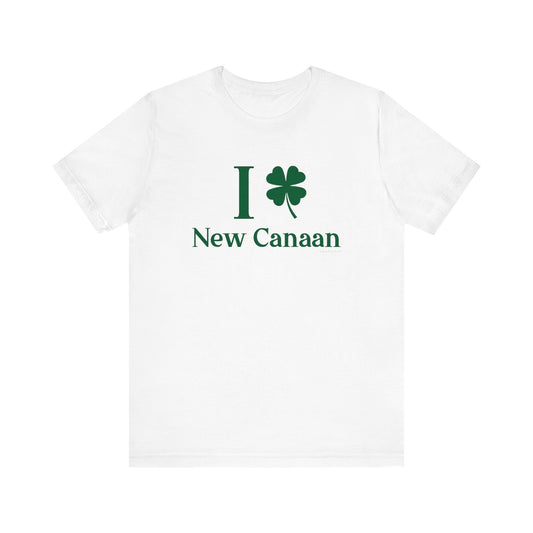 New Canaan Clover (Green) Unisex Jersey Short Sleeve Tee