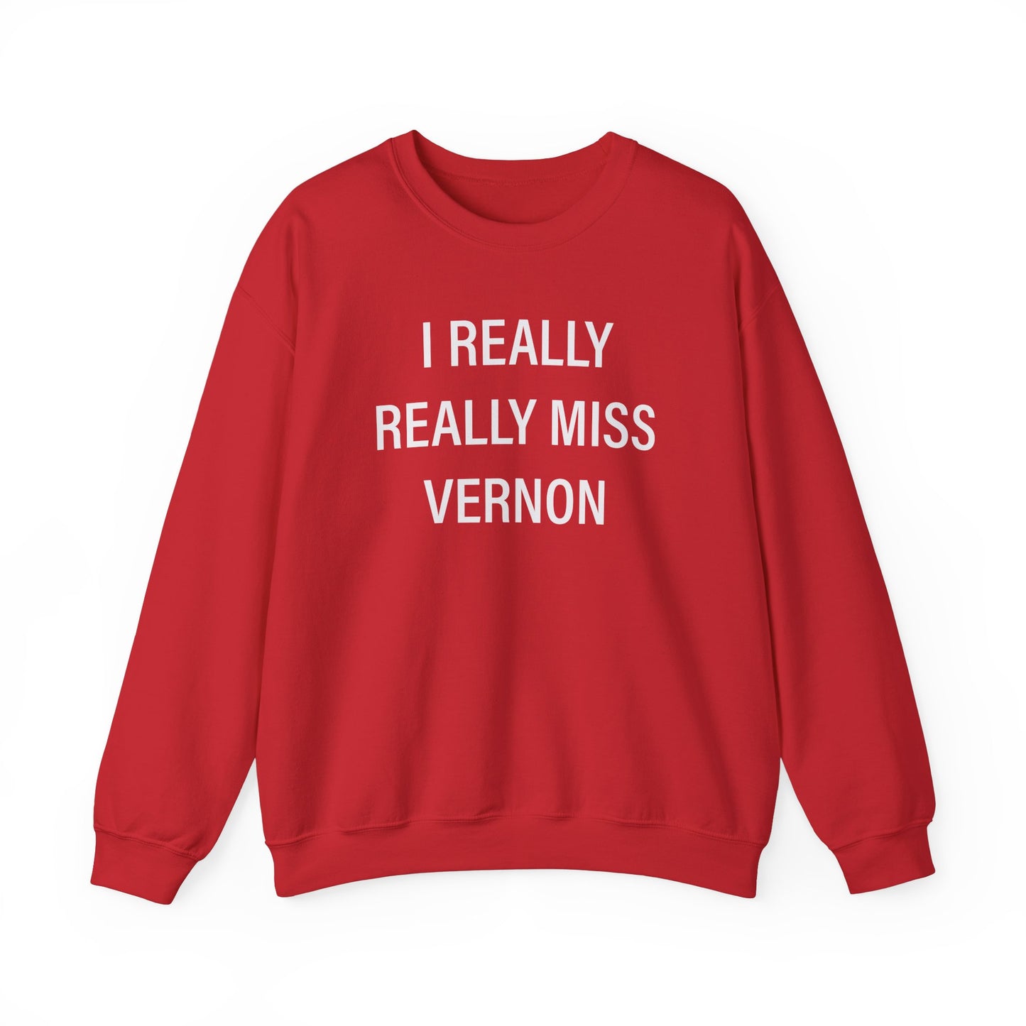 I Really Really Miss Vernon Unisex Heavy Blend™ Crewneck Sweatshirt