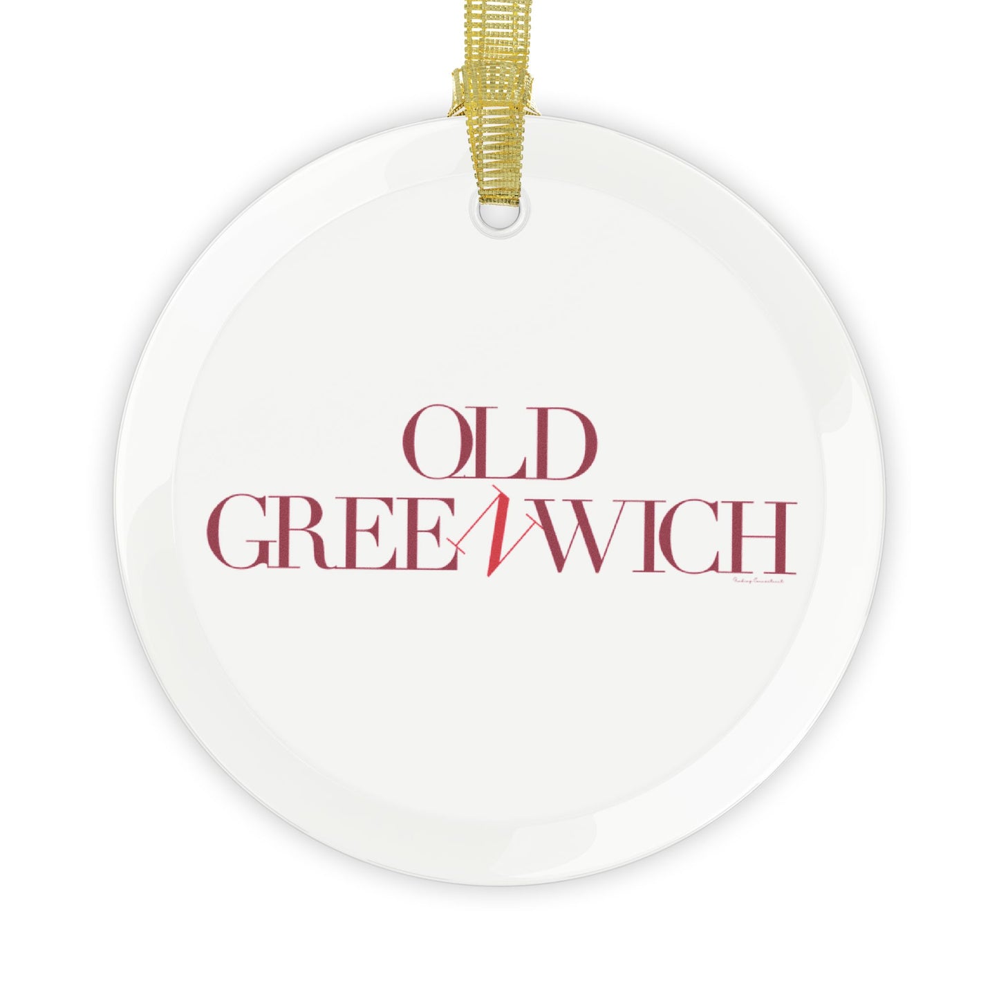 41 Tilt Old Greenwich Glass Ornaments