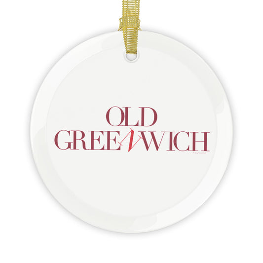 41 Tilt Old Greenwich Glass Ornaments