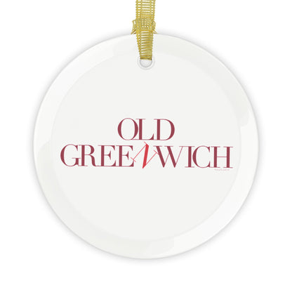 41 Tilt Old Greenwich Glass Ornaments