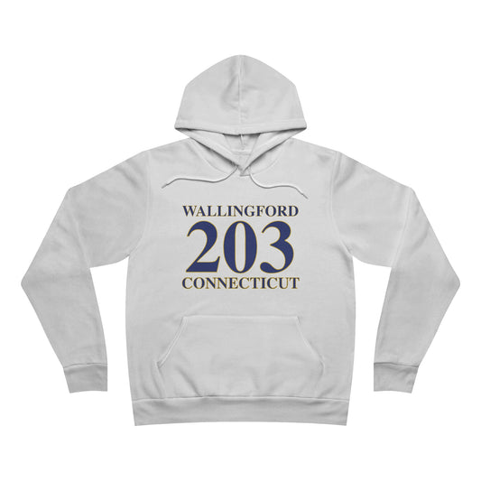 Wallingford 203 Connecticut Unisex Sponge Fleece Pullover Hoodie