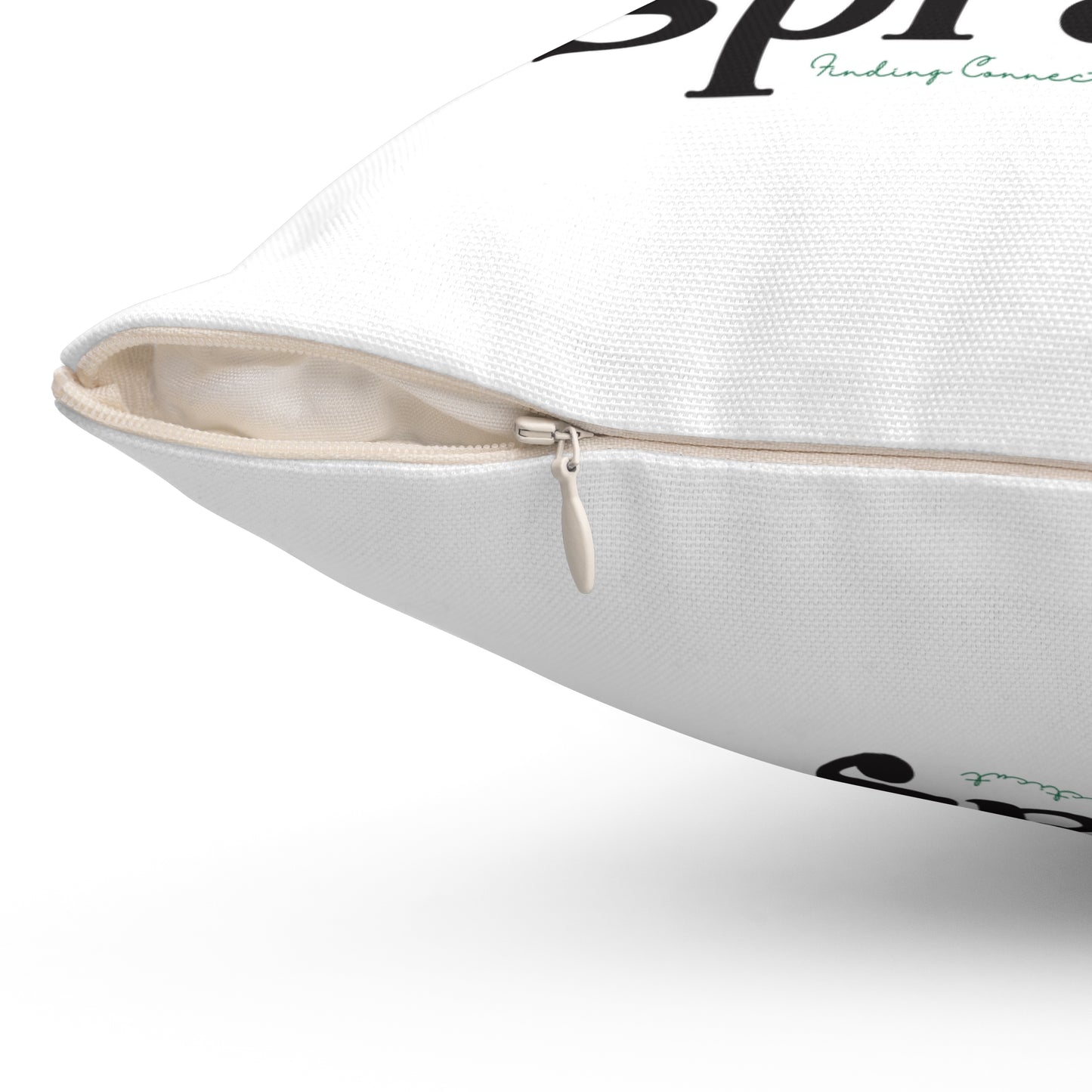 I Clover Sprague Spun Polyester Square Pillow