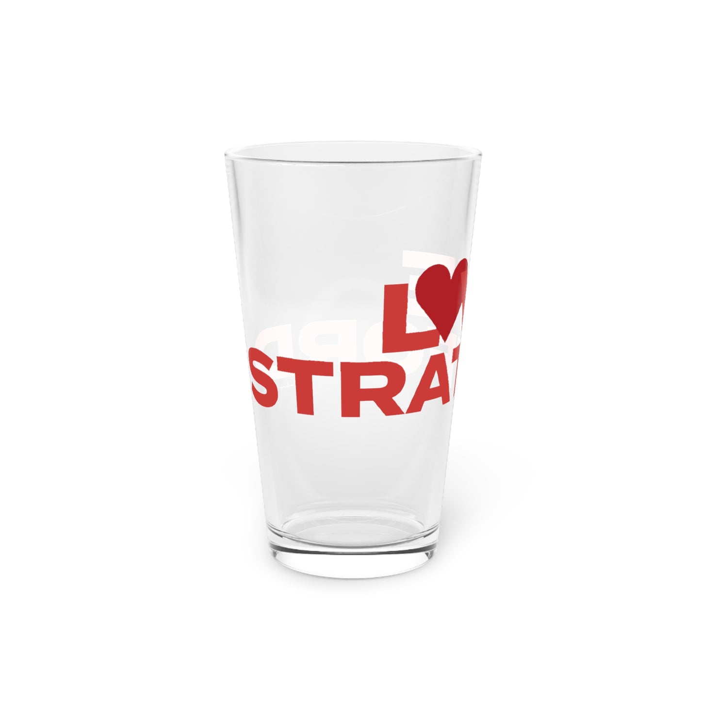 Love Stratford Pint Glass, 16oz