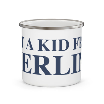Just a kid from Sterling Enamel Camping Mug