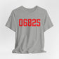 06825 Fairfield Connecticut Zip Code Unisex Jersey Short Sleeve T-Shirt
