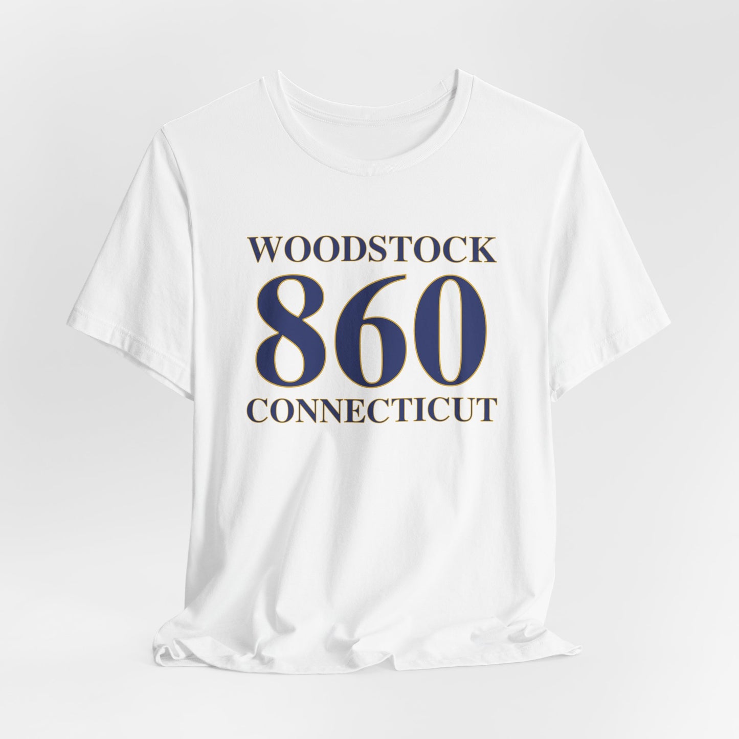 Woodstock 860 Connecticut Unisex Jersey Short Sleeve T-Shirt