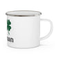 I Clover Sherman Enamel Camping Mug