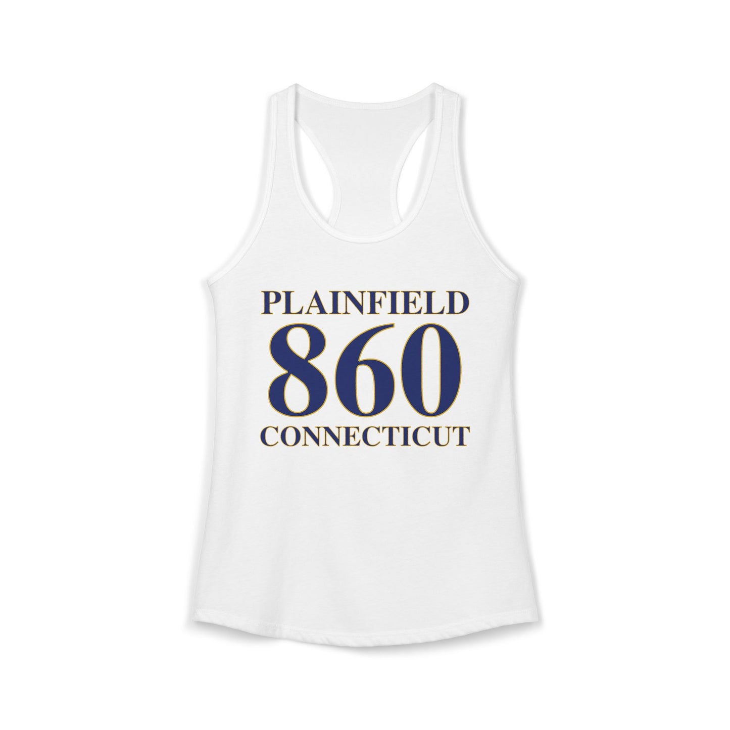 Plainfield 860 Connecticut Women's Ideal Racerback Tank Top