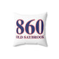 860 Old Saybrook Red, White & Blue Spun Polyester Square Pillow
