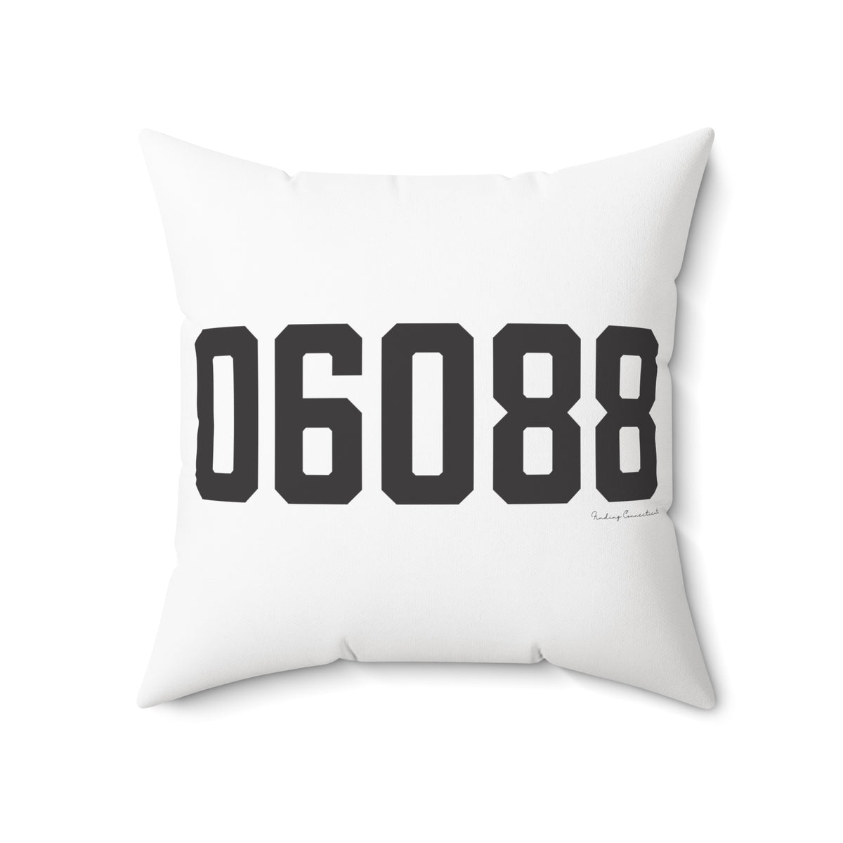 06088 East Windsor Connecticut Zip Code Polyester Square Pillow