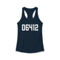06412 Chester CT Zip Code Women's Ideal Racerback Tank Top