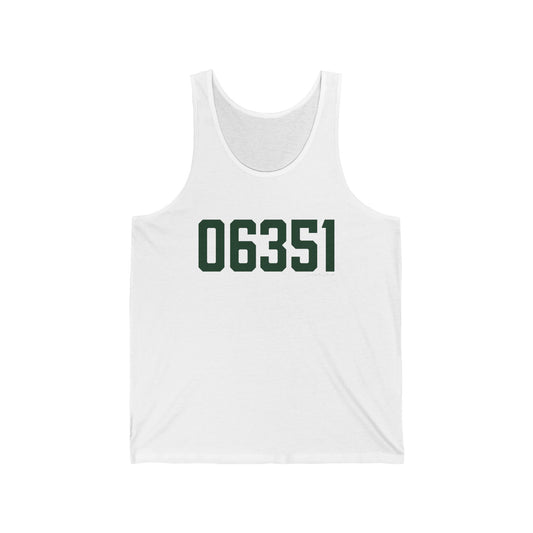 06351 Griswold Connecticut Zip Code Unisex Jersey Tank Top