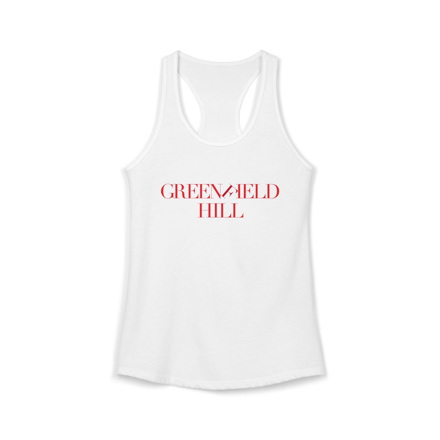 41 Tilt Greenfield Hill Women's Ideal Racerback Tank Top