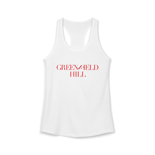 41 Tilt Greenfield Hill Women's Ideal Racerback Tank Top