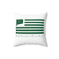 East Windsor St. Patrick’s Day Flag Spun Polyester Square Pillow
