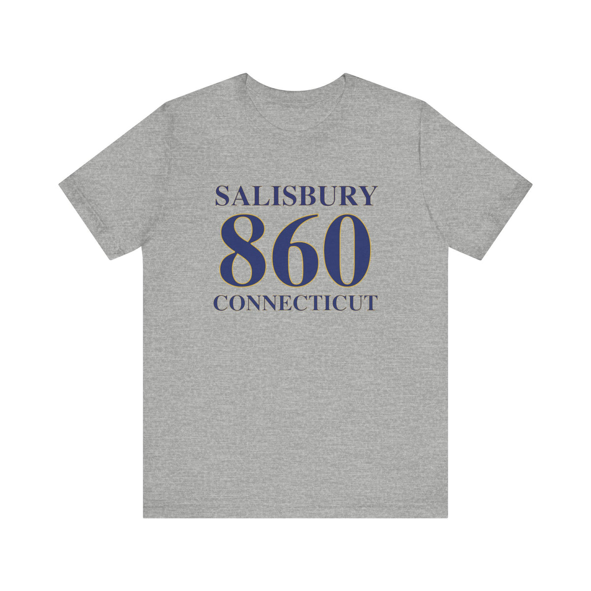 Salisbury 860 Connecticut Unisex Jersey Short Sleeve T-Shirt