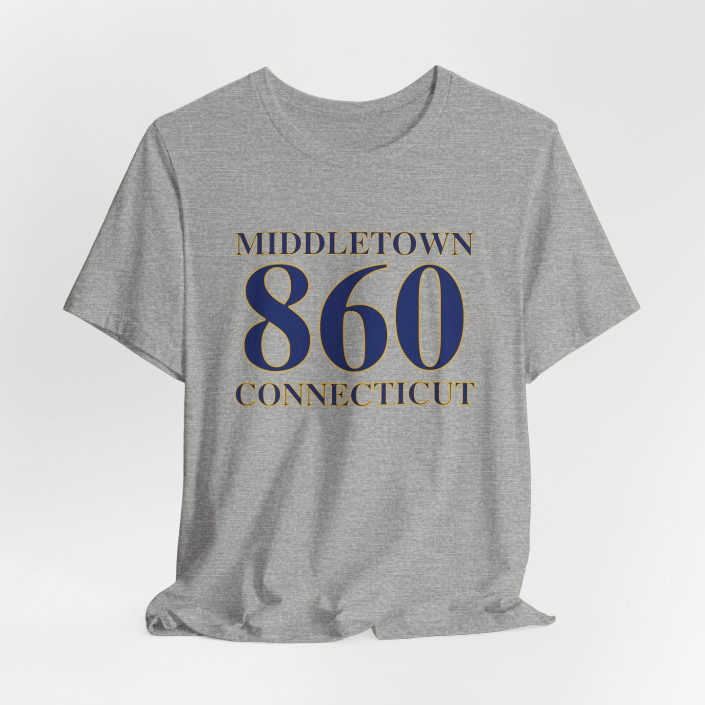 Middletown 203 Connecticut Unisex Jersey Short Sleeve Tee