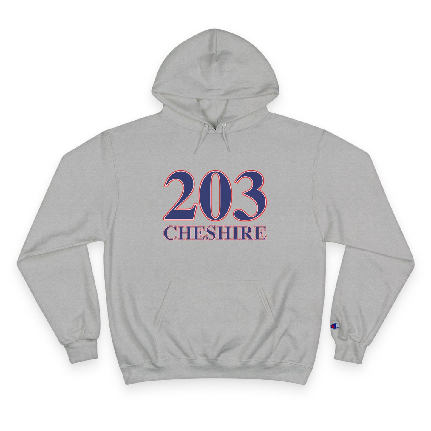 203 Cheshire Red White & Blue Champion Hoodie