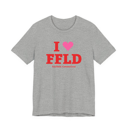 I Heart FFLD Unisex Jersey Short Sleeve T-Shirt