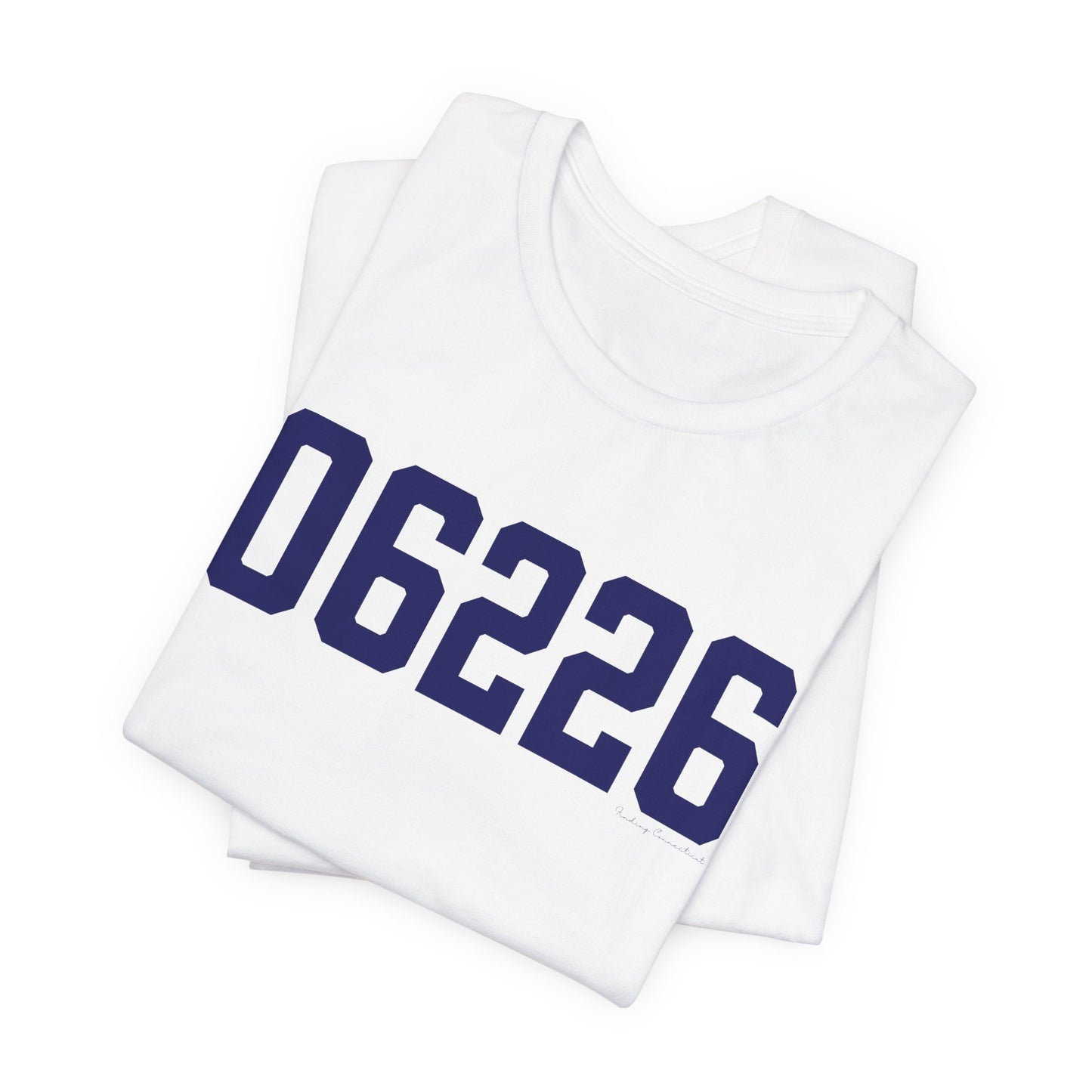 06226 Willimantic Connecticut Zip Code Unisex Jersey Short Sleeve T-Shirt