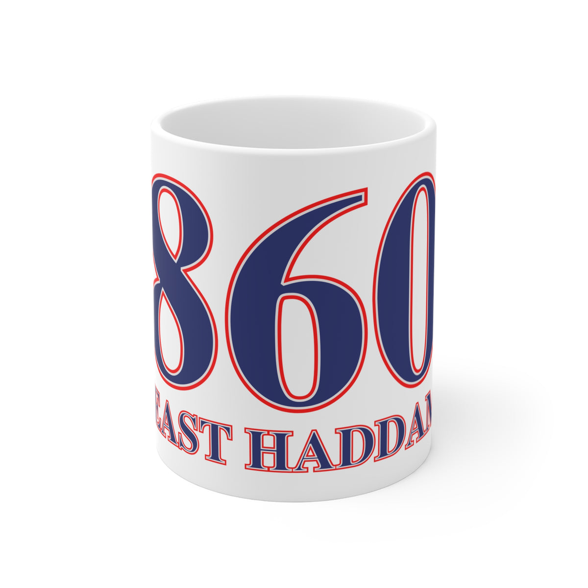 860 East Haddam Red, White & Blue Mug 11oz