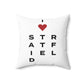 Stratfield Vision Spun Polyester Square Pillow
