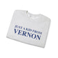 Just a kid from Vernon Unisex Heavy Blend™ Crewneck Sweatshirt