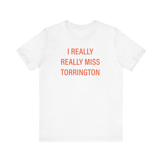 I Really Really Miss Torrington Unisex Jersey Short Sleeve Tee