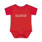 Just a kid from Greenfield Hill Infant Baby Rib Bodysuit