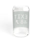 Vintage Exit 48 Merritt Parkway Sign Sipper Glass, 16oz
