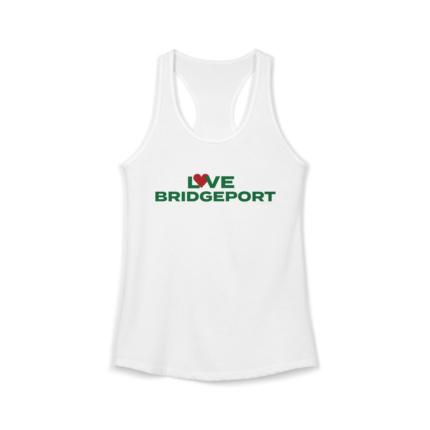 Love Bridgeport Women's Ideal Racerback Tank Top