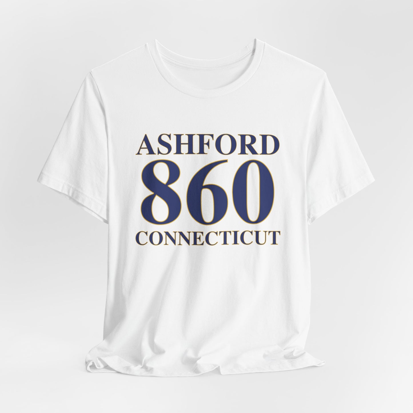 Ashford 860 Connecticut Unisex Jersey Short Sleeve T-Shirt