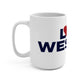Love Weston Mug 15oz
