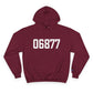 06877 Ridgefield CT Zip Code Champion Hoodie Sweatshirt