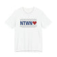 Newtown Love Unisex Jersey Short Sleeve T-Shirt