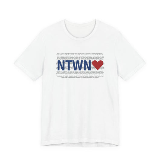 Newtown Love Unisex Jersey Short Sleeve T-Shirt