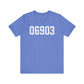 06903 Stamford CT Zip Code Unisex Jersey Short Sleeve T-Shirt