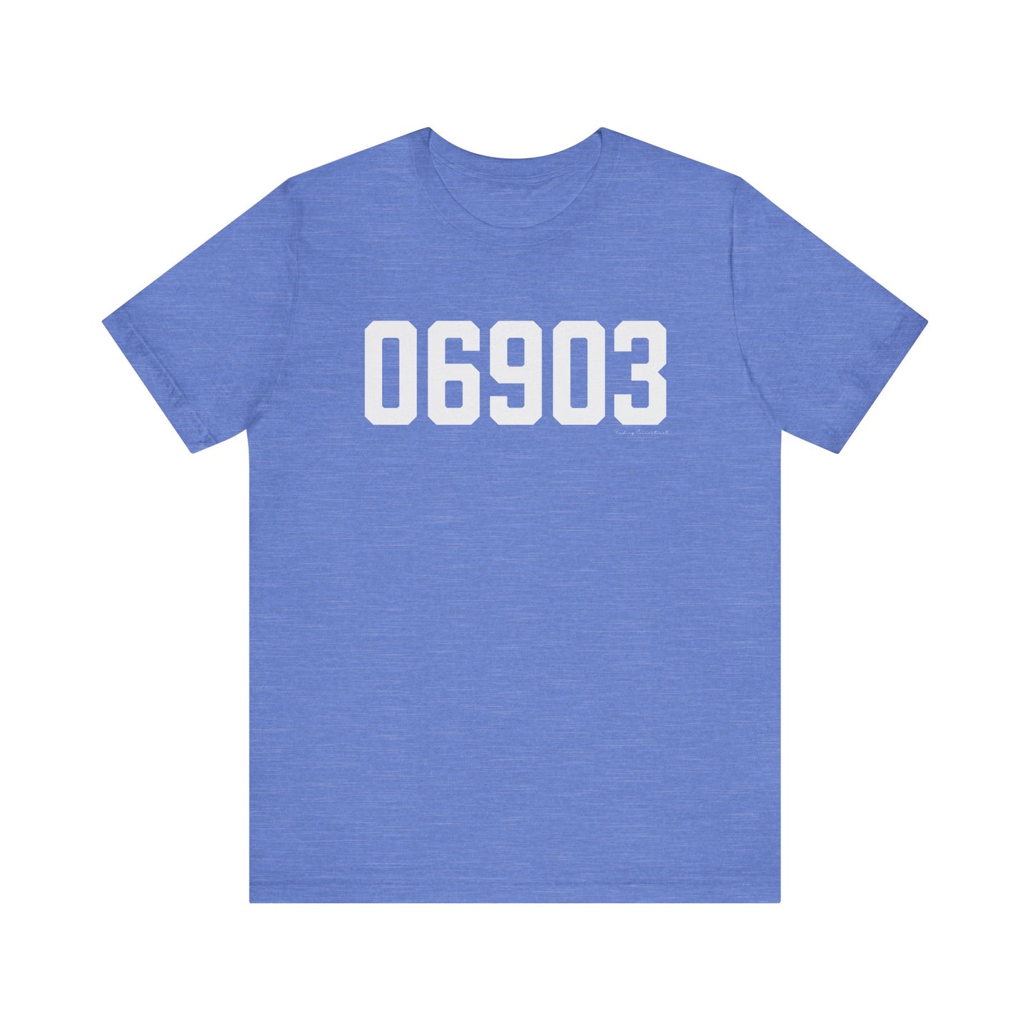 06903 Stamford CT Zip Code Unisex Jersey Short Sleeve T-Shirt