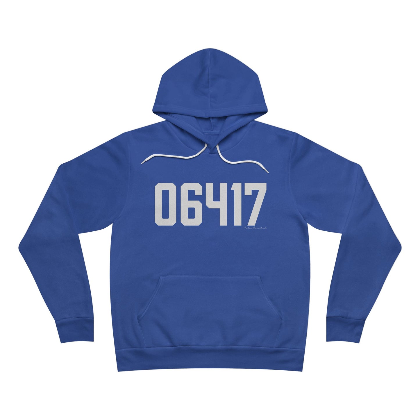 06417 Deep River CT Zip Code Unisex Sponge Fleece Pullover Hoodie