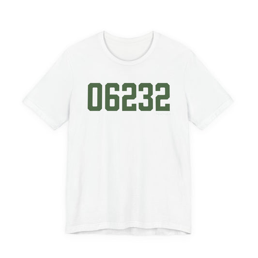 06232 Andover Connecticut Zip Code Unisex Jersey Short Sleeve T-Shirt