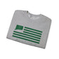 Milford Connecticut St Patrick’s Day Flag Unisex Heavy Blend™ Crewneck Sweatshirt
