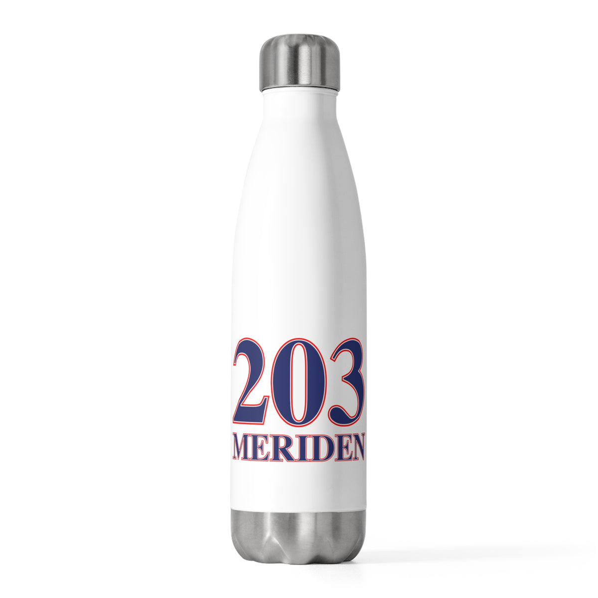 Meriden Red, White & Blue 20 oz Insulated Bottle