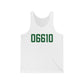 06610  Bridgeport Connecticut Zip Code Unisex Jersey Tank Top