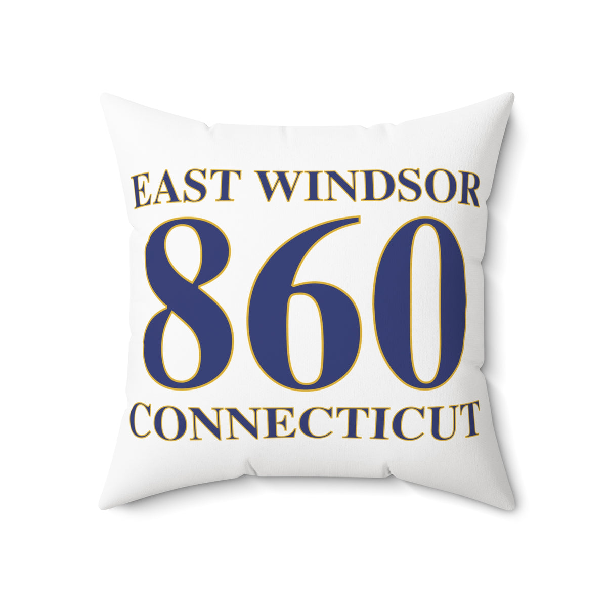 East Windsor 860 Connecticut Polyester Square Pillow