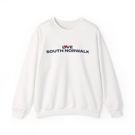 Love South Norwalk Unisex Heavy Blend™ Crewneck Sweatshirt