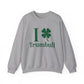 I Clover Trumbull (Green) Unisex Heavy Blend™ Crewneck Sweatshirt