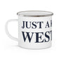 Just a kid from Westport Enamel Camping Mug