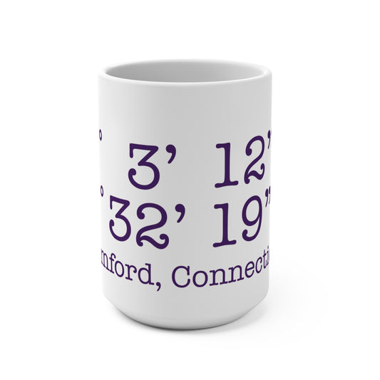 Stamford Coordinates Mug 15oz